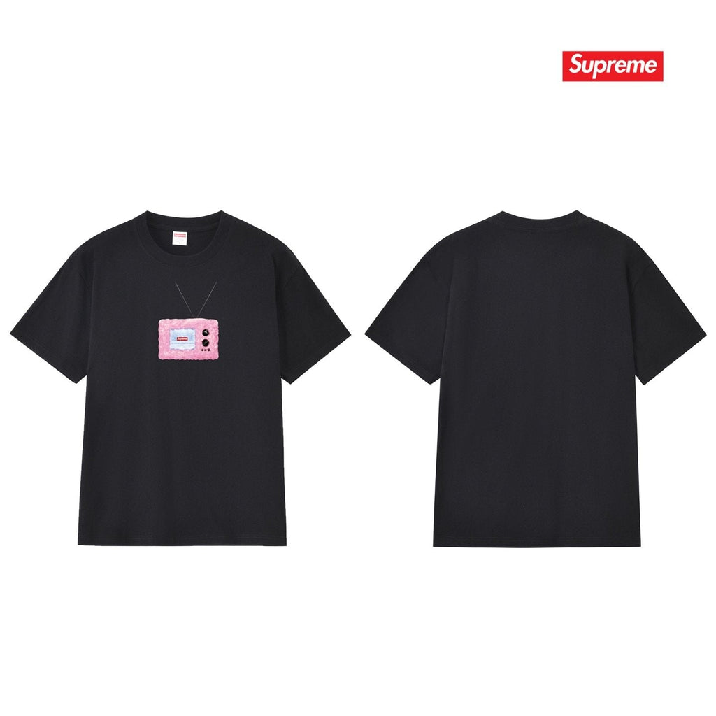 Supreme Pink TV Graphic T-Shirt ¡ª back