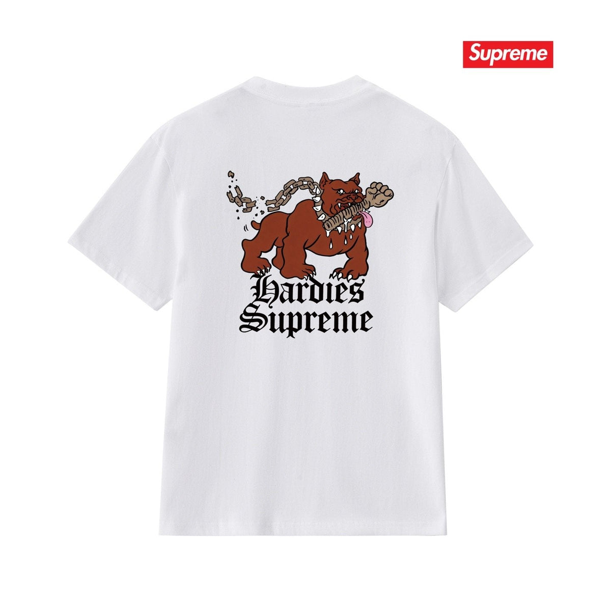 Supreme Dog Back Graphic T-Shirt ¡ª back
