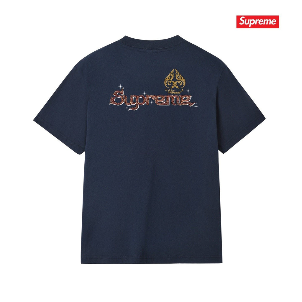 Supreme Peacock Graphic Short-Sleeve T-Shirt ¡ª back
