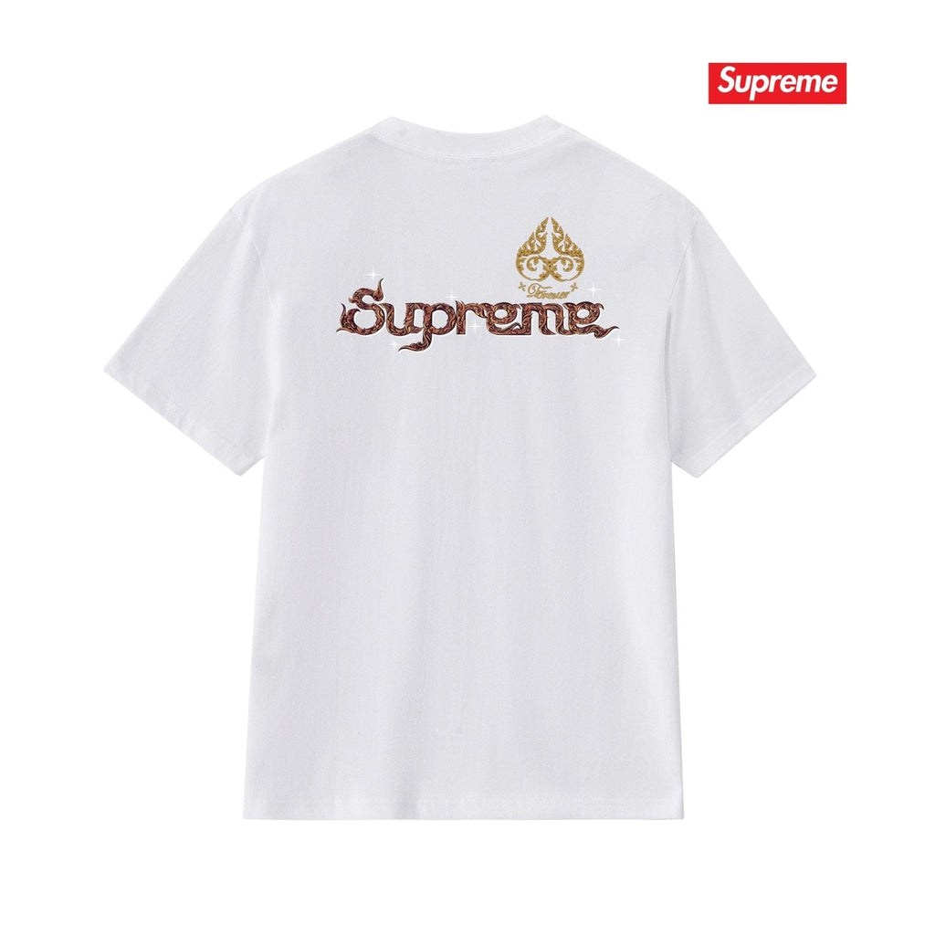 Supreme Peacock Graphic Short-Sleeve T-Shirt ¡ª back
