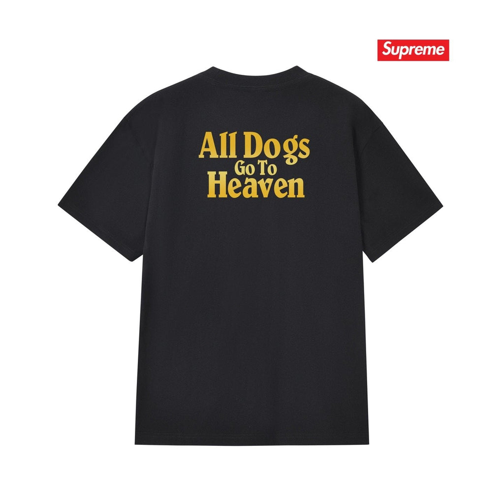 Supreme All Dogs Go To Heaven Dog Graphic T-Shirt ¡ª back