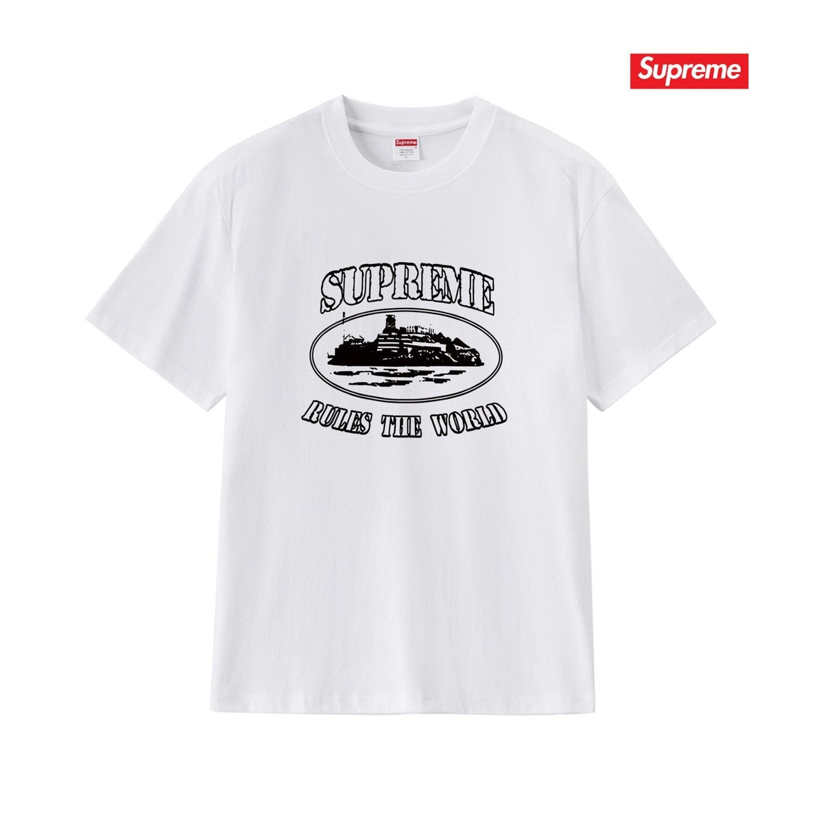 Supreme Front & Back Graphic T-Shirt ¡ª front