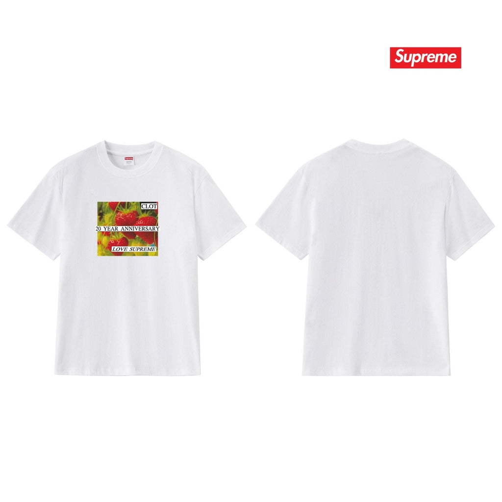 Supreme Floral Anniversary Graphic T-Shirt ¡ª back