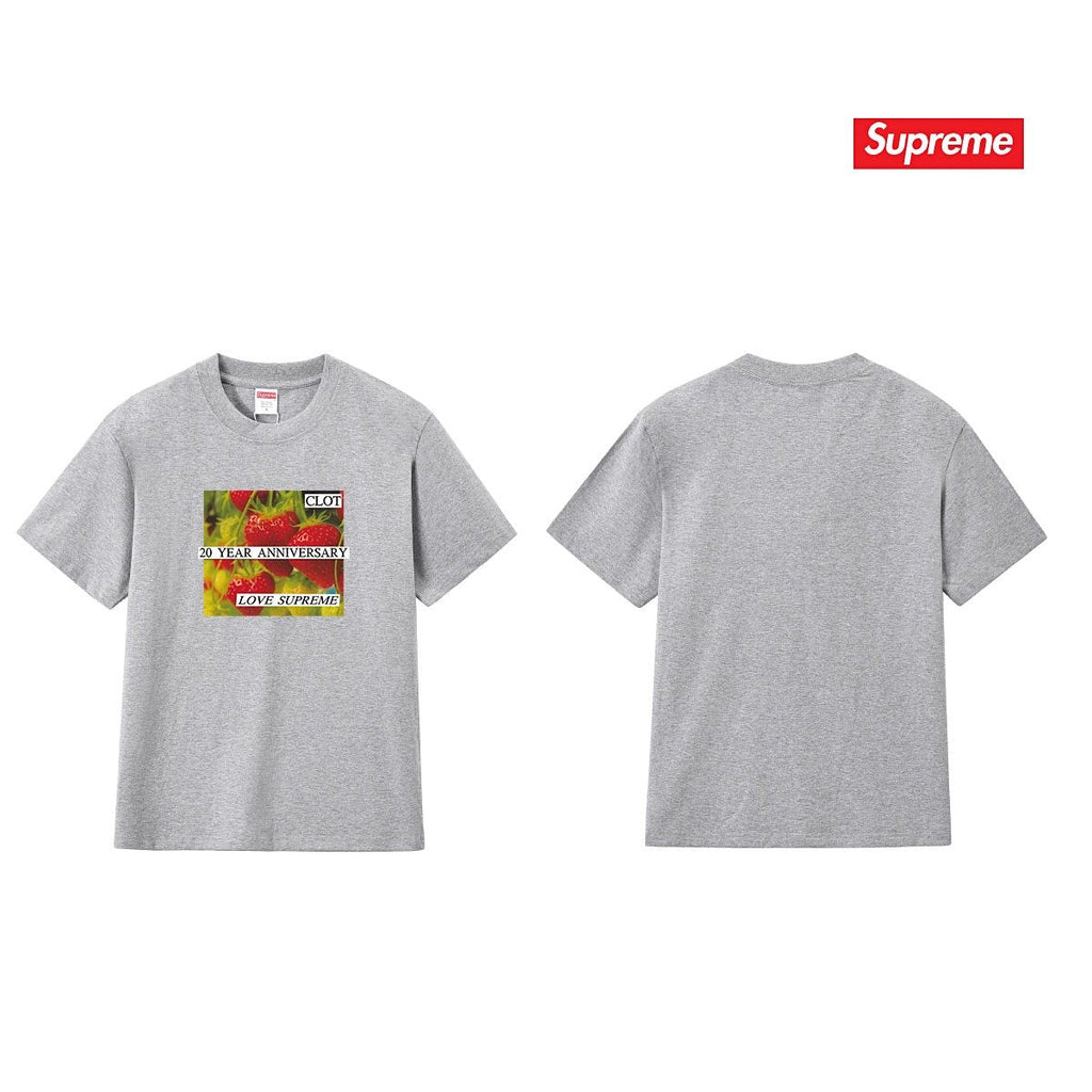 Supreme Floral Anniversary Graphic T-Shirt ¡ª back