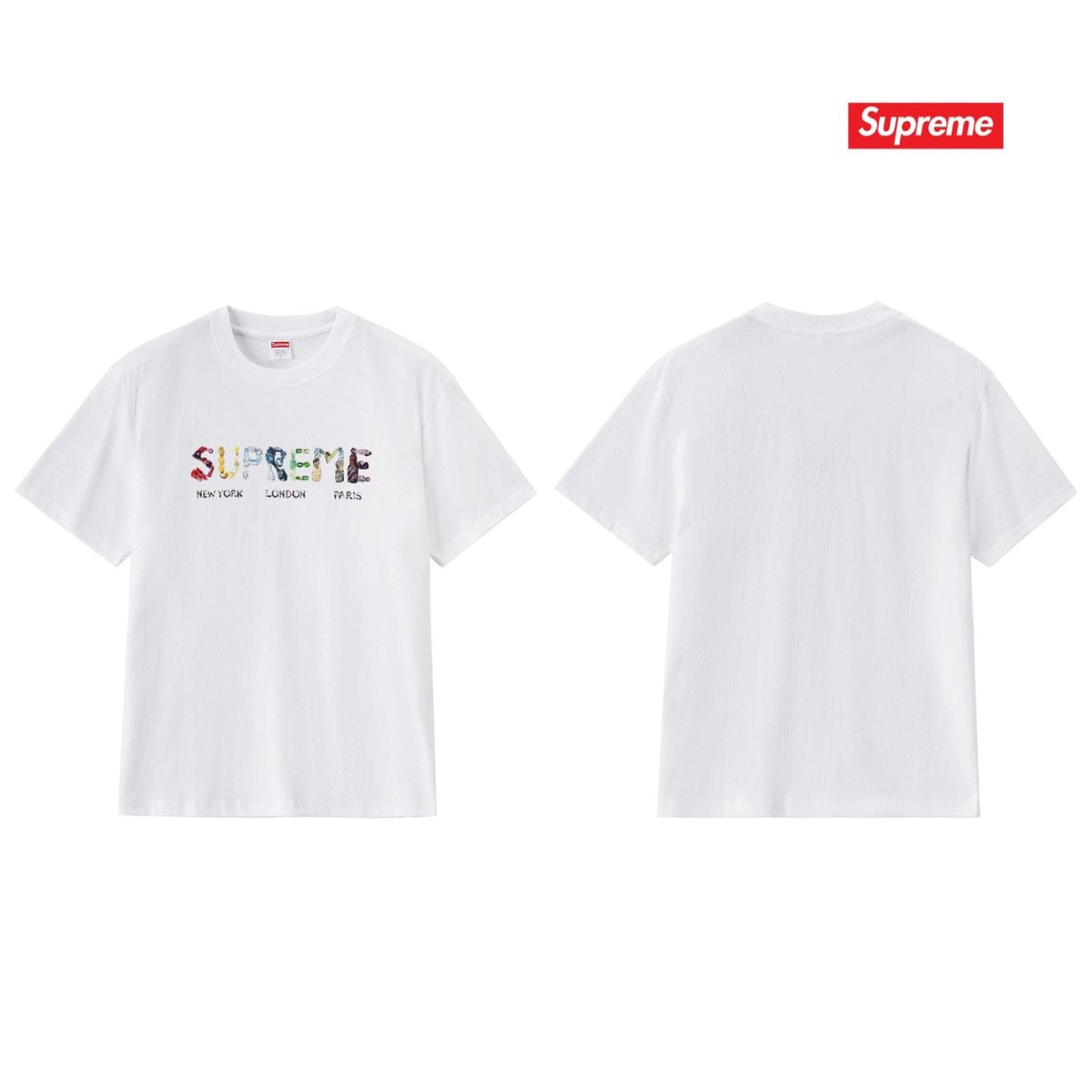 Supreme Chest Graphic Short-Sleeve T-Shirt ¡ª back