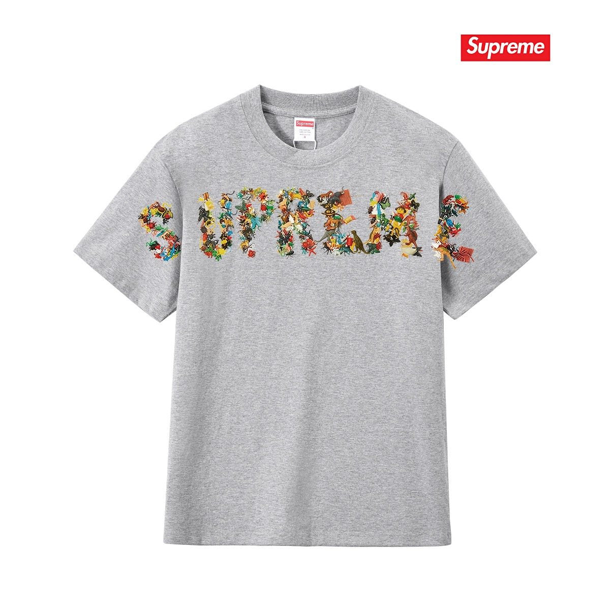 Supreme Floral Wordmark Short-Sleeve T-Shirt ¡ª front