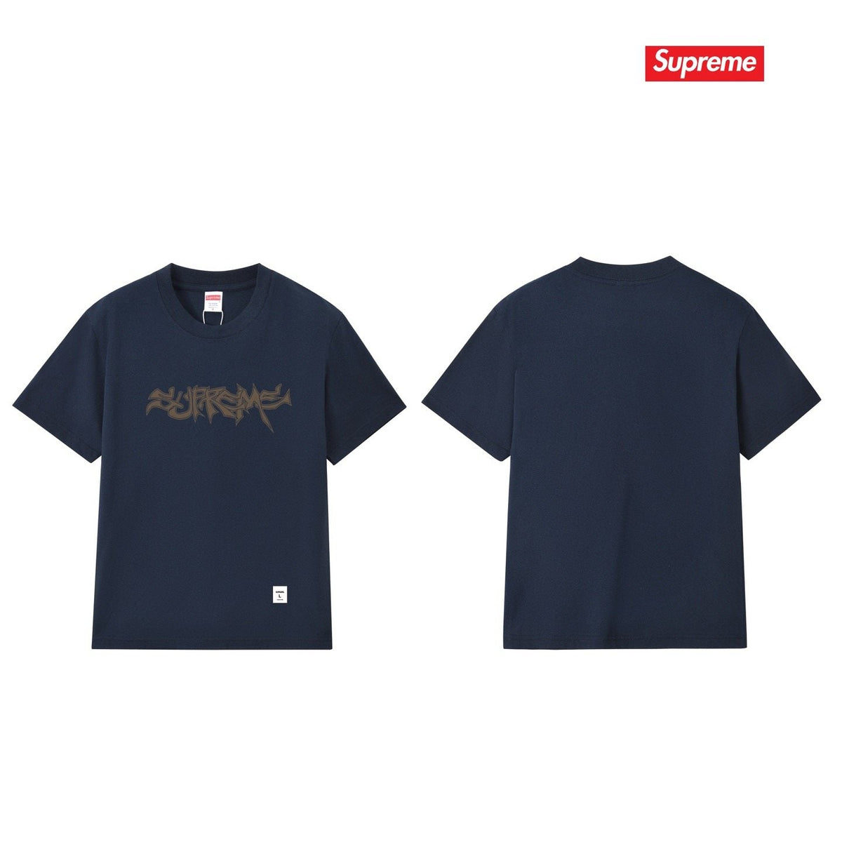 Supreme Graffiti Wordmark Short-Sleeve T-Shirt ¡ª back