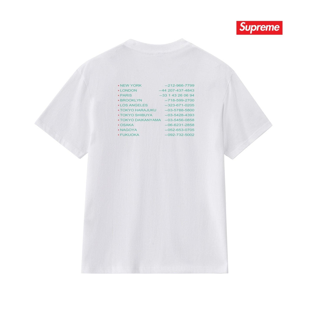 Supreme Front and Back Graphic T-Shirt ¡ª back