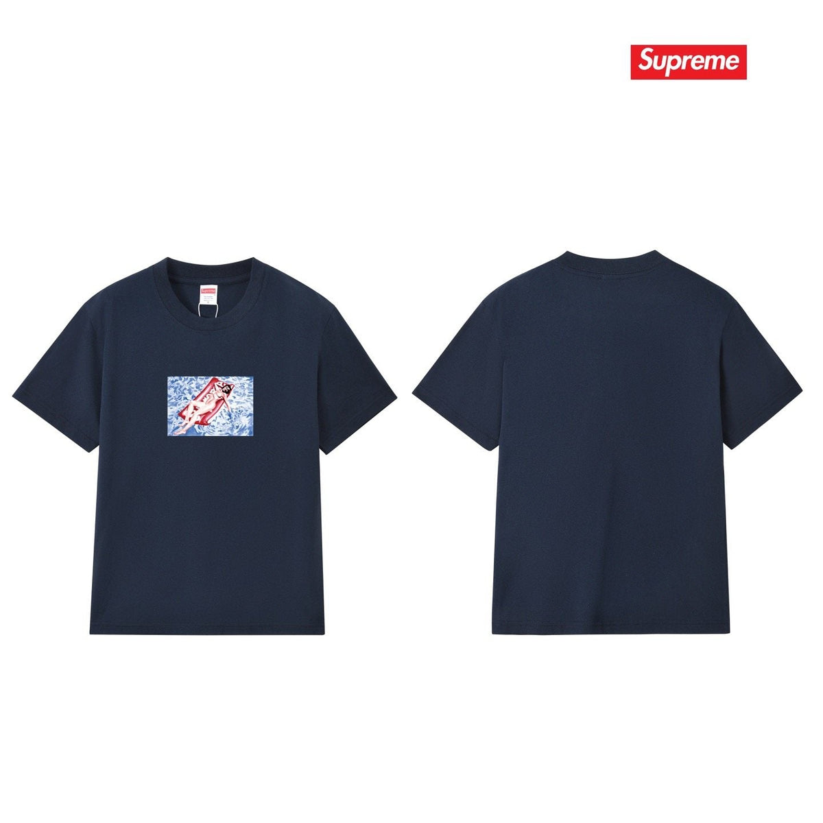 Supreme Rectangular Graphic T-Shirt ¡ª back