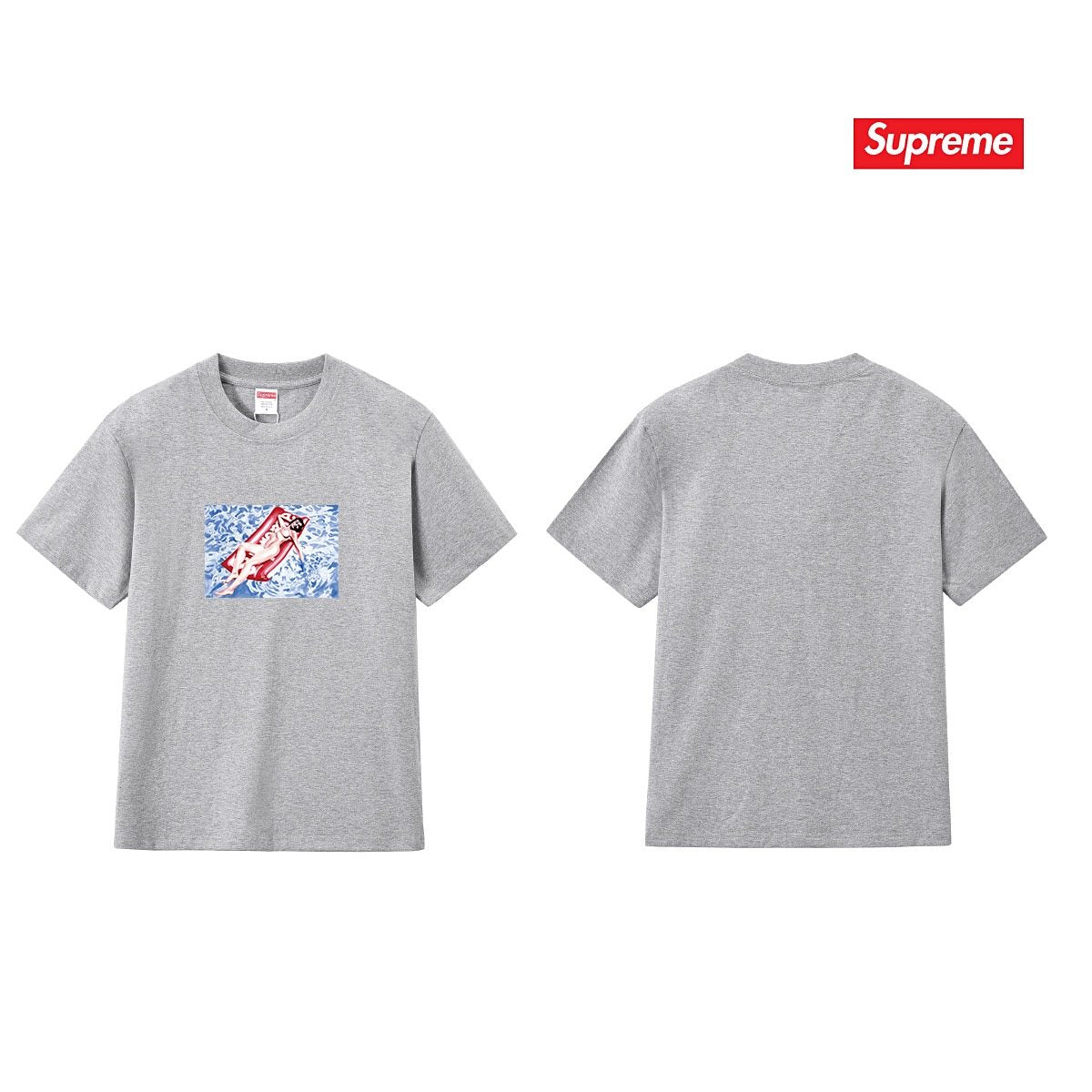 Supreme Rectangular Graphic T-Shirt ¡ª back