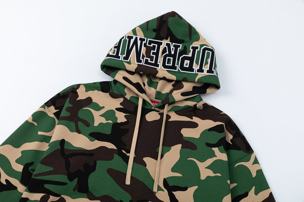 Supreme Camouflage Team 94 Graphic Hoodie ¡ª detail