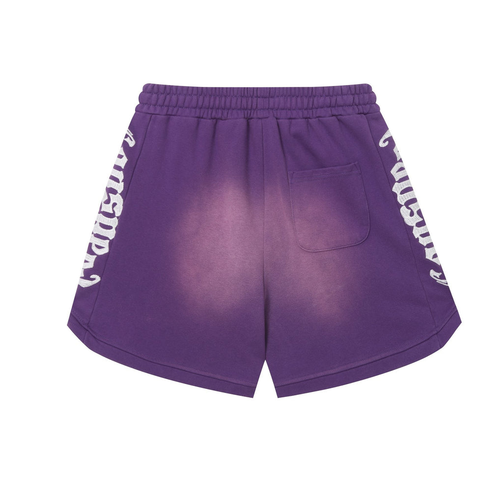 Godspeed Gothic Graphic Sweat Shorts ¡ª back