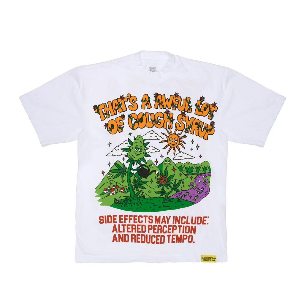 THAT'S A AWFUL LOT OF COUGH SYRUP Front & Back Graphic T-Shirt ¡ª hero
