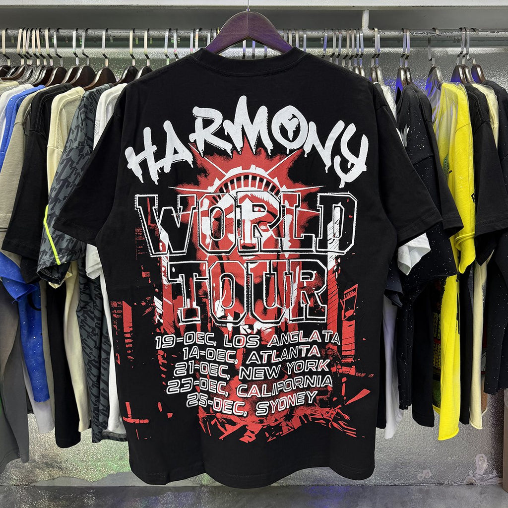 HARMONY Statue of Liberty World Tour Graphic T-Shirt ¡ª context