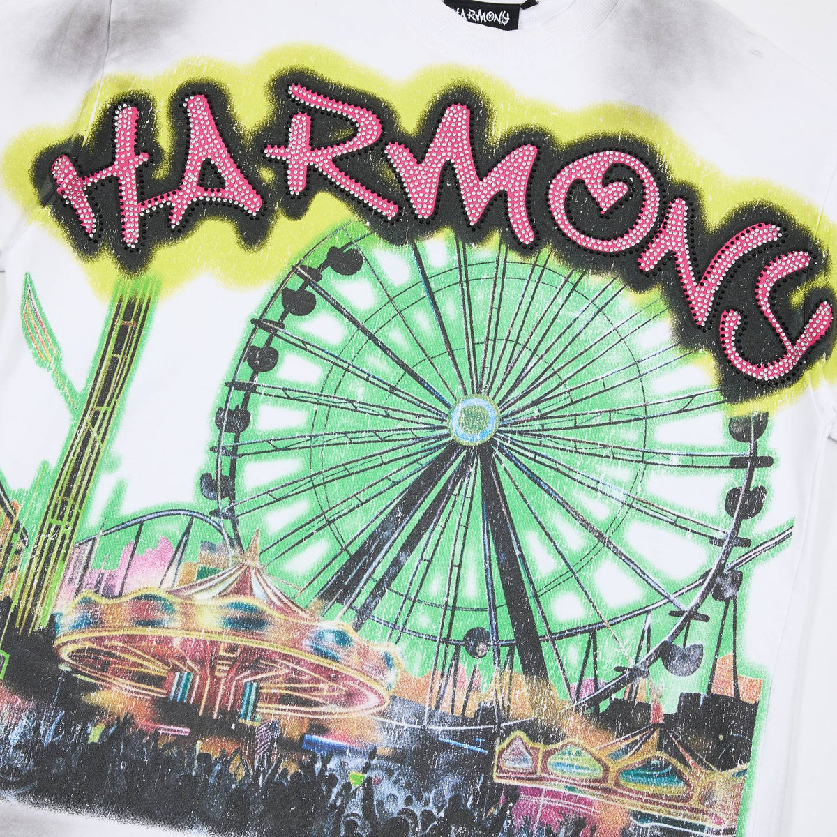 HARMONY Ferris Wheel Graphic T-Shirt ¡ª detail