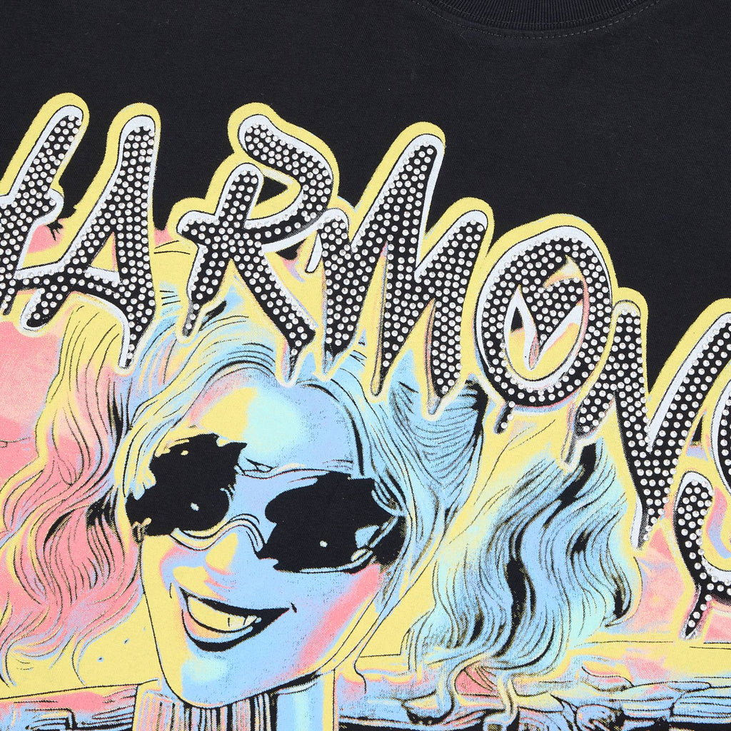 HARMONY Anime Graphic Short-Sleeve T-Shirt ¡ª detail