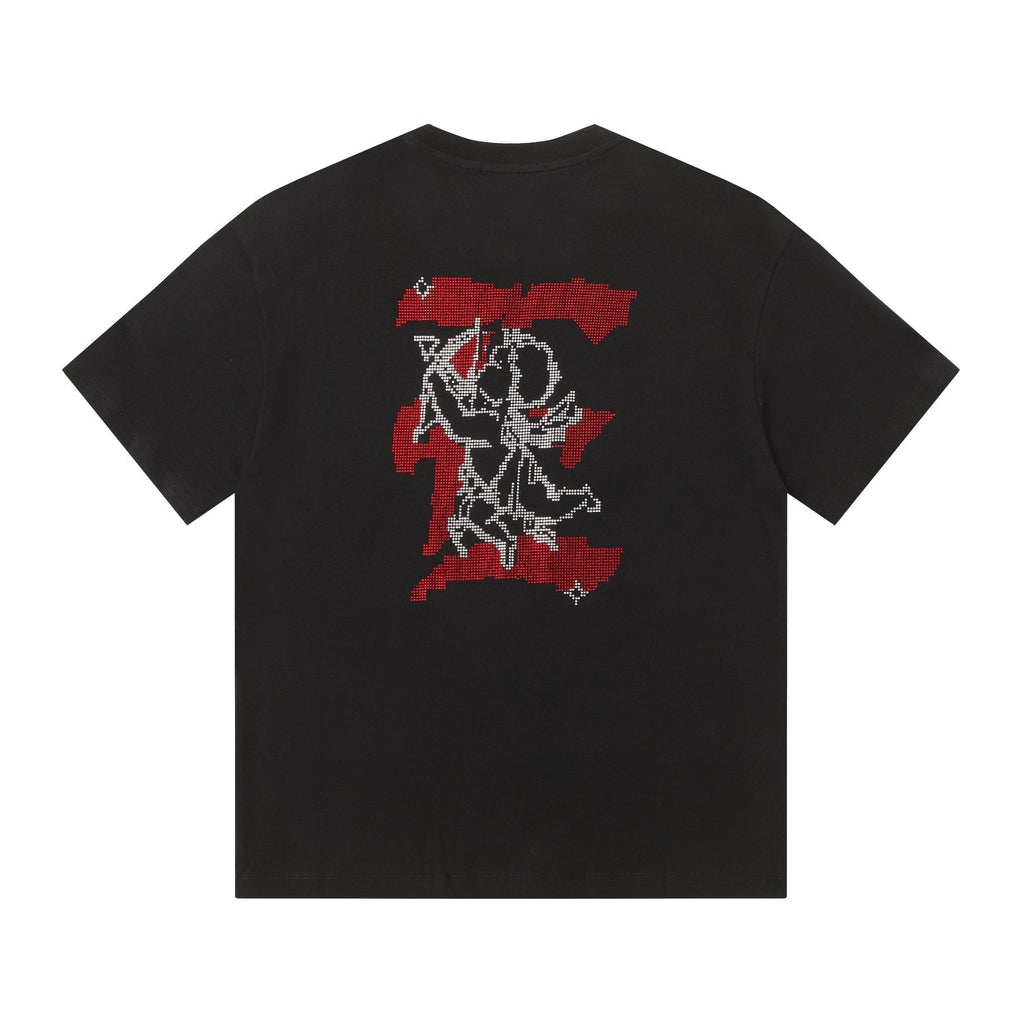 MIXED EMOTION Heart Graphic Short-Sleeve T-Shirt ¡ª back