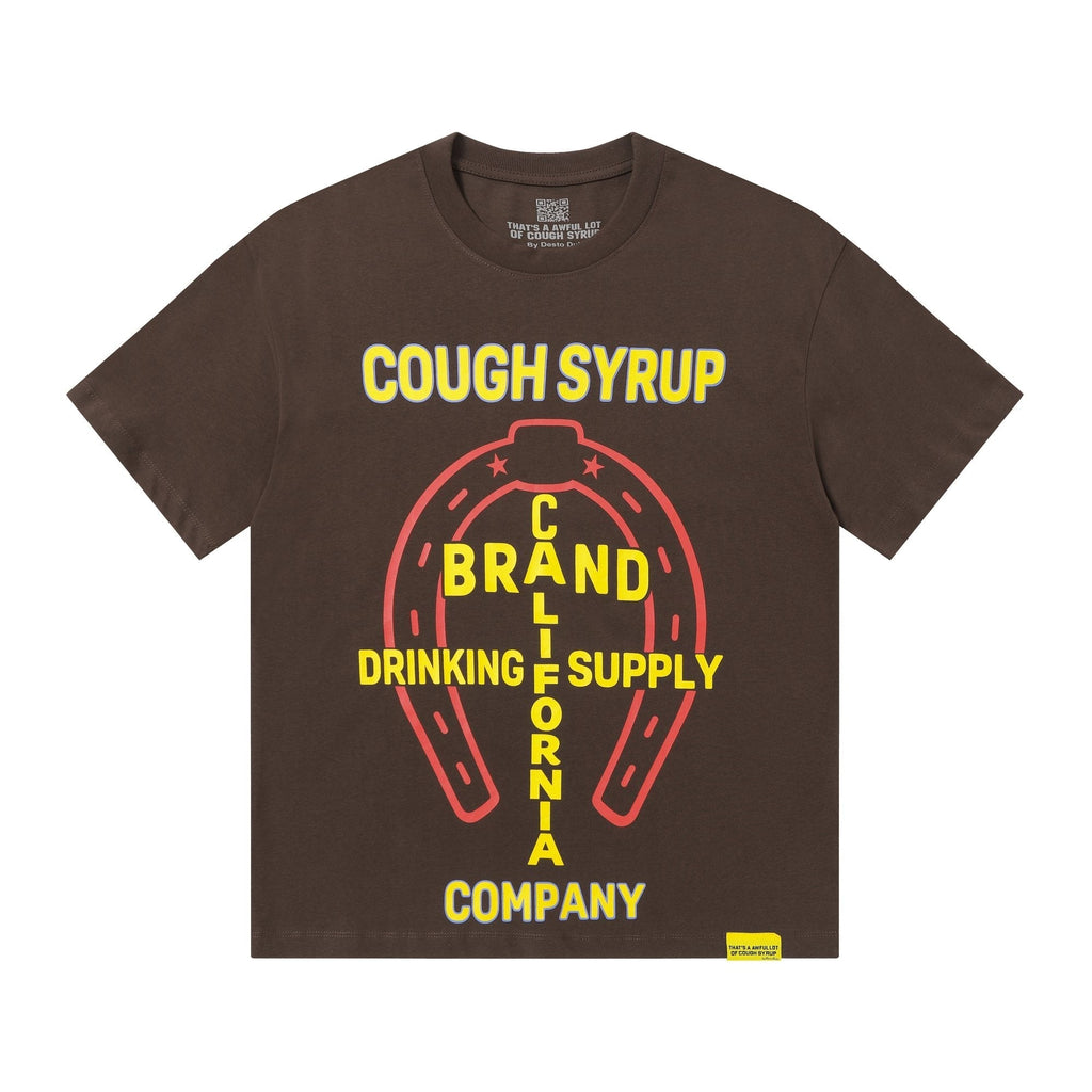 THAT'S A AWFUL LOT OF COUGH SYRUP Bull Lightning Graphic T-Shirt ¡ª hero