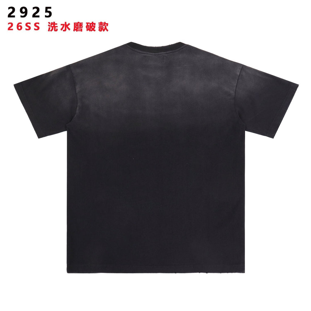 Valley Dreams Rottweiler Graphic Washed Black T-Shirt ¡ª back