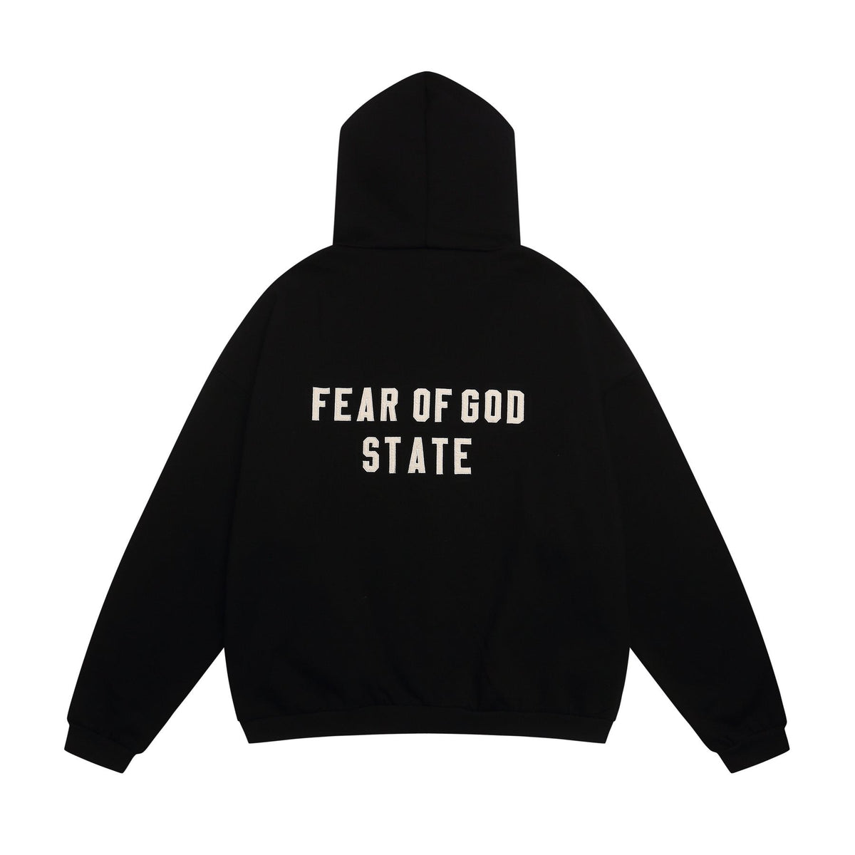 Fear of God State Graphic Zip Hoodie ¡ª back