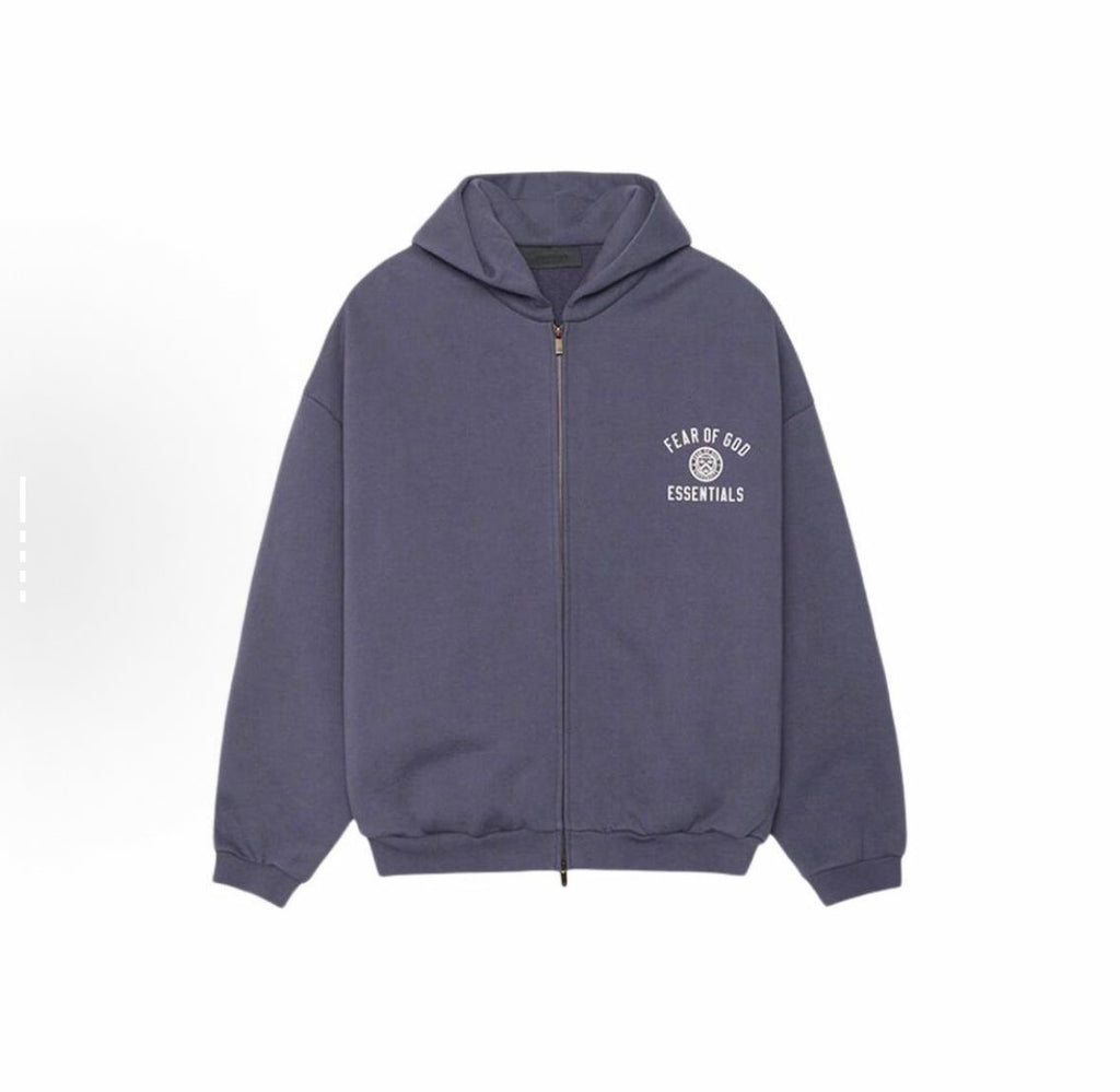 Fear of God State Graphic Zip Hoodie ¡ª front