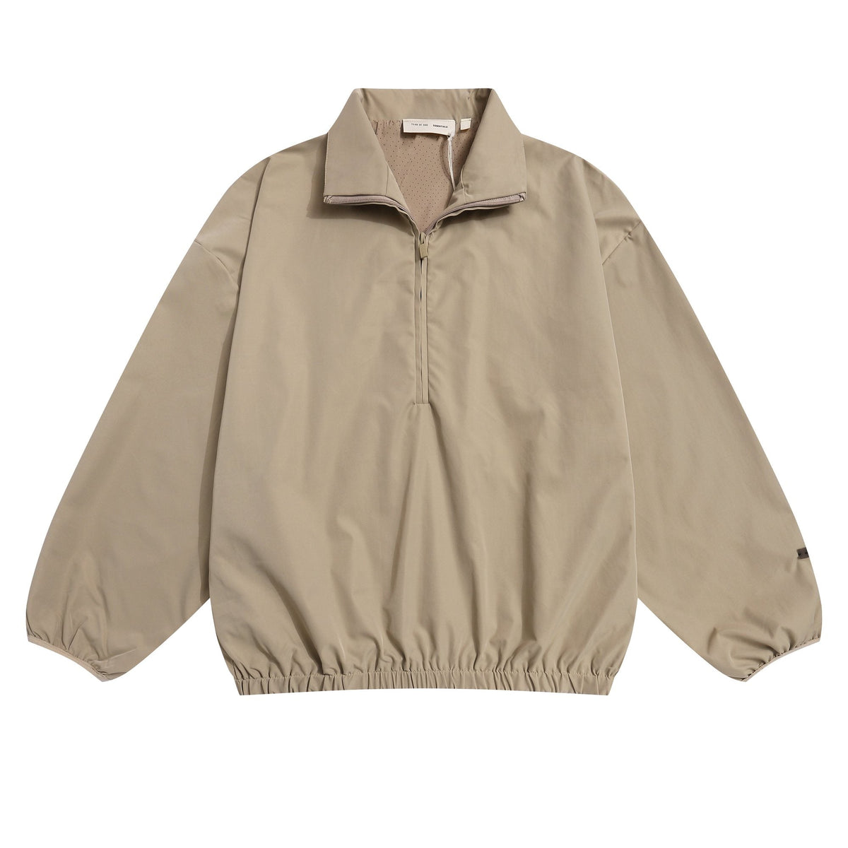 Fear of God Essentials Back Graphic Half-Zip Windbreaker ¡ª front