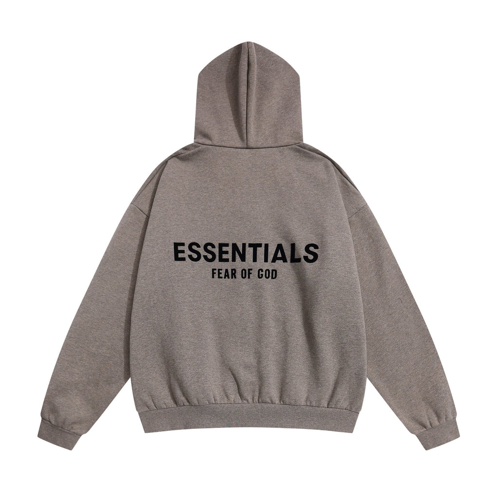 Fear of God Essentials Full-Zip Graphic Hoodie ¡ª back