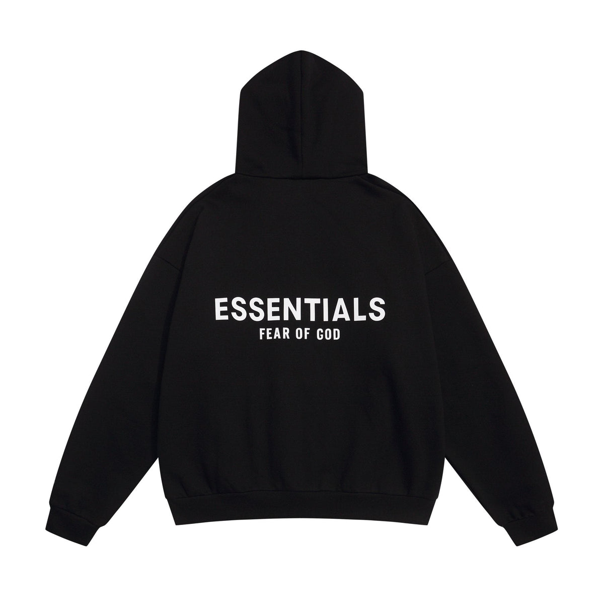 Fear of God Essentials Full-Zip Graphic Hoodie ¡ª back