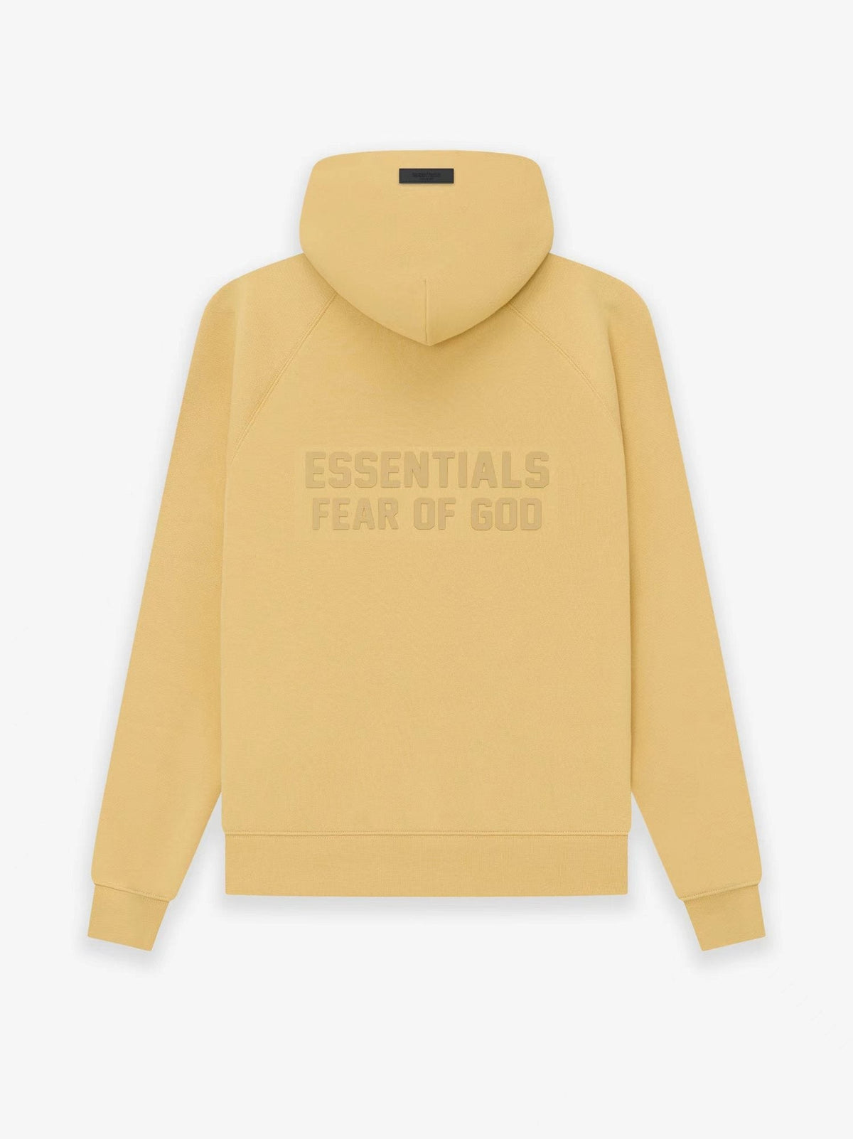 Essentials Fear of God Tonal Back Wordmark Pullover Hoodie ¡ª back