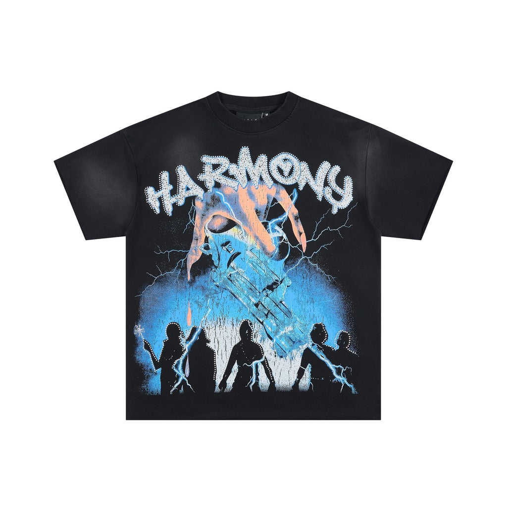 HARMONY French Terry Graphic T-Shirt ¡ª front
