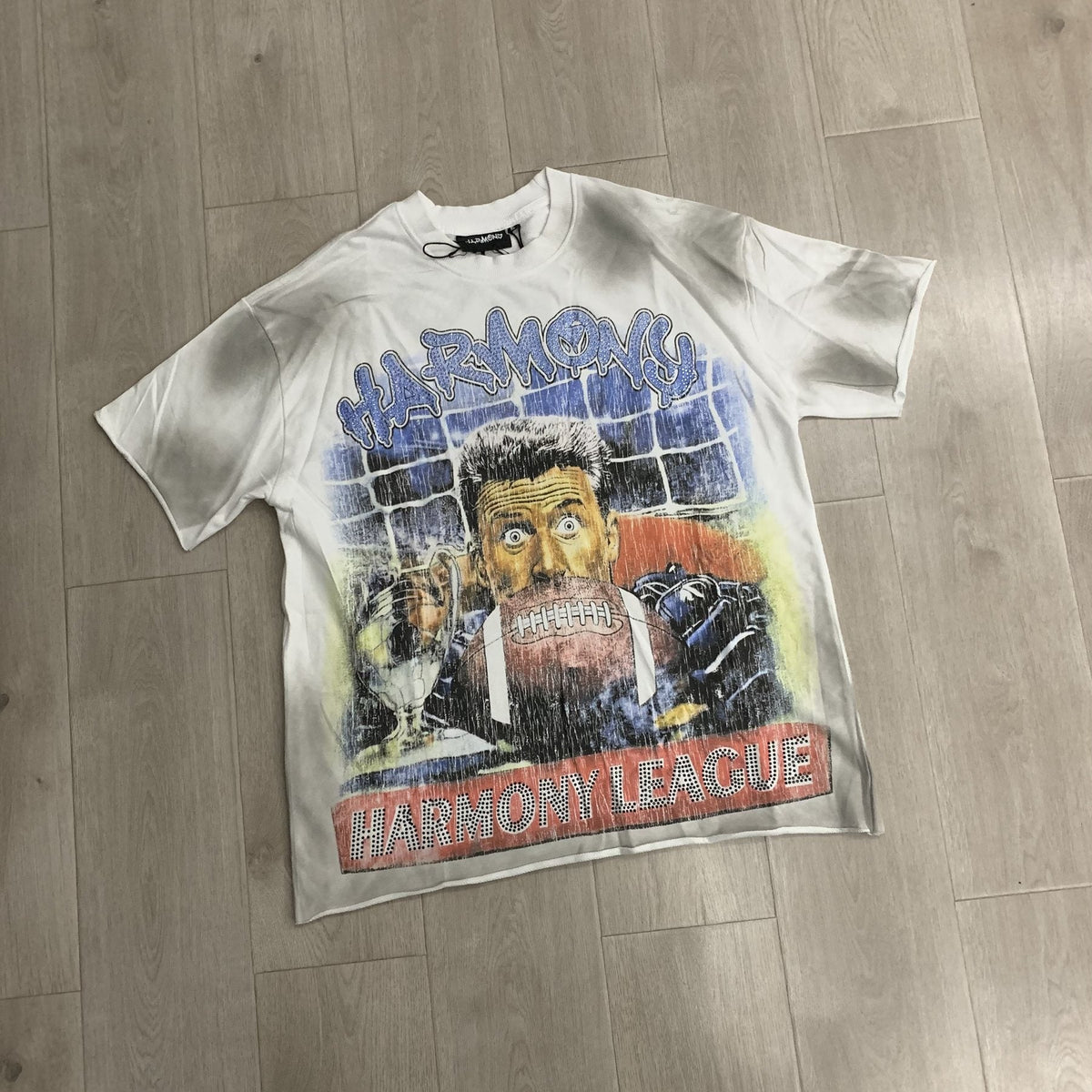 HARMONY Soccer Cup Schedule Graphic Short-Sleeve T-Shirt ¡ª front
