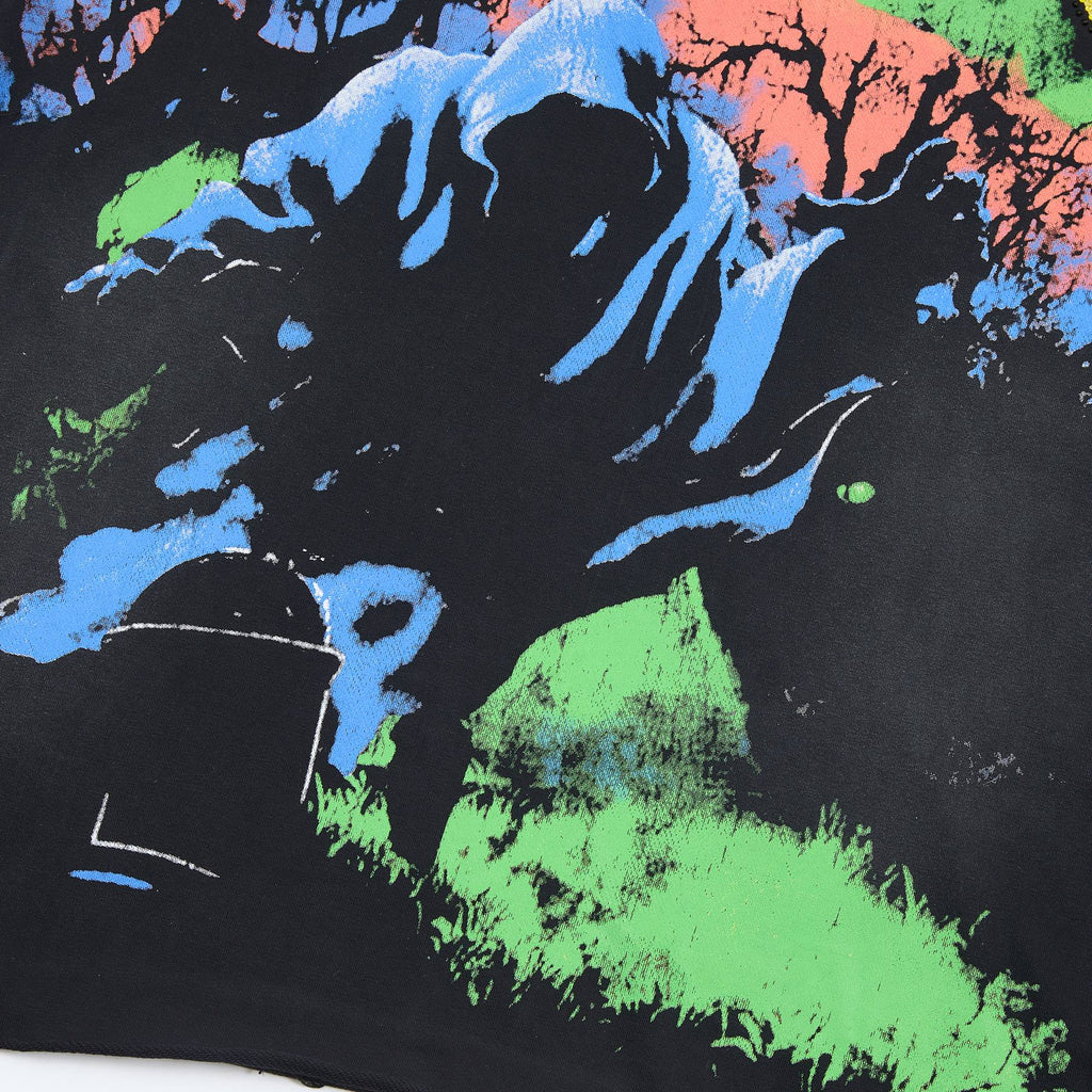 HARMONY Raw-Edge Graphic T-Shirt ¡ª detail
