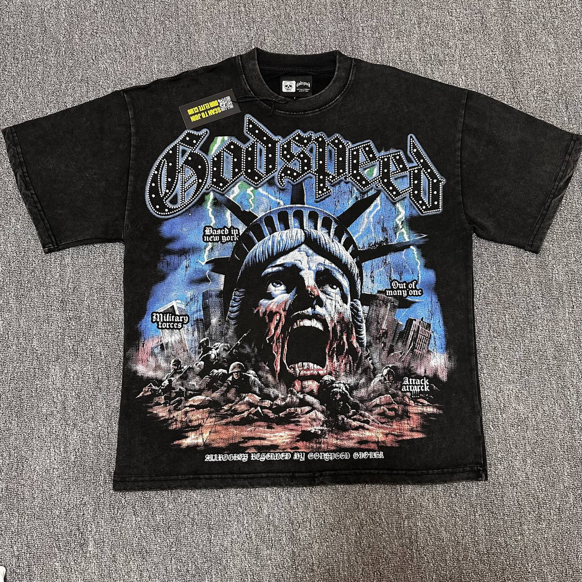 Godspeed Forces Of Destruction Graphic T-Shirt ¡ª hero