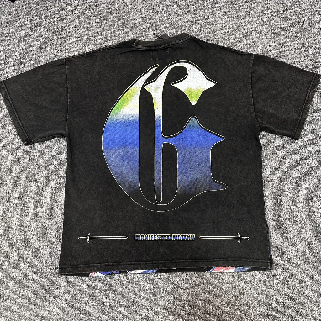 Godspeed Skeleton Guitar Graphic T-Shirt ¡ª back