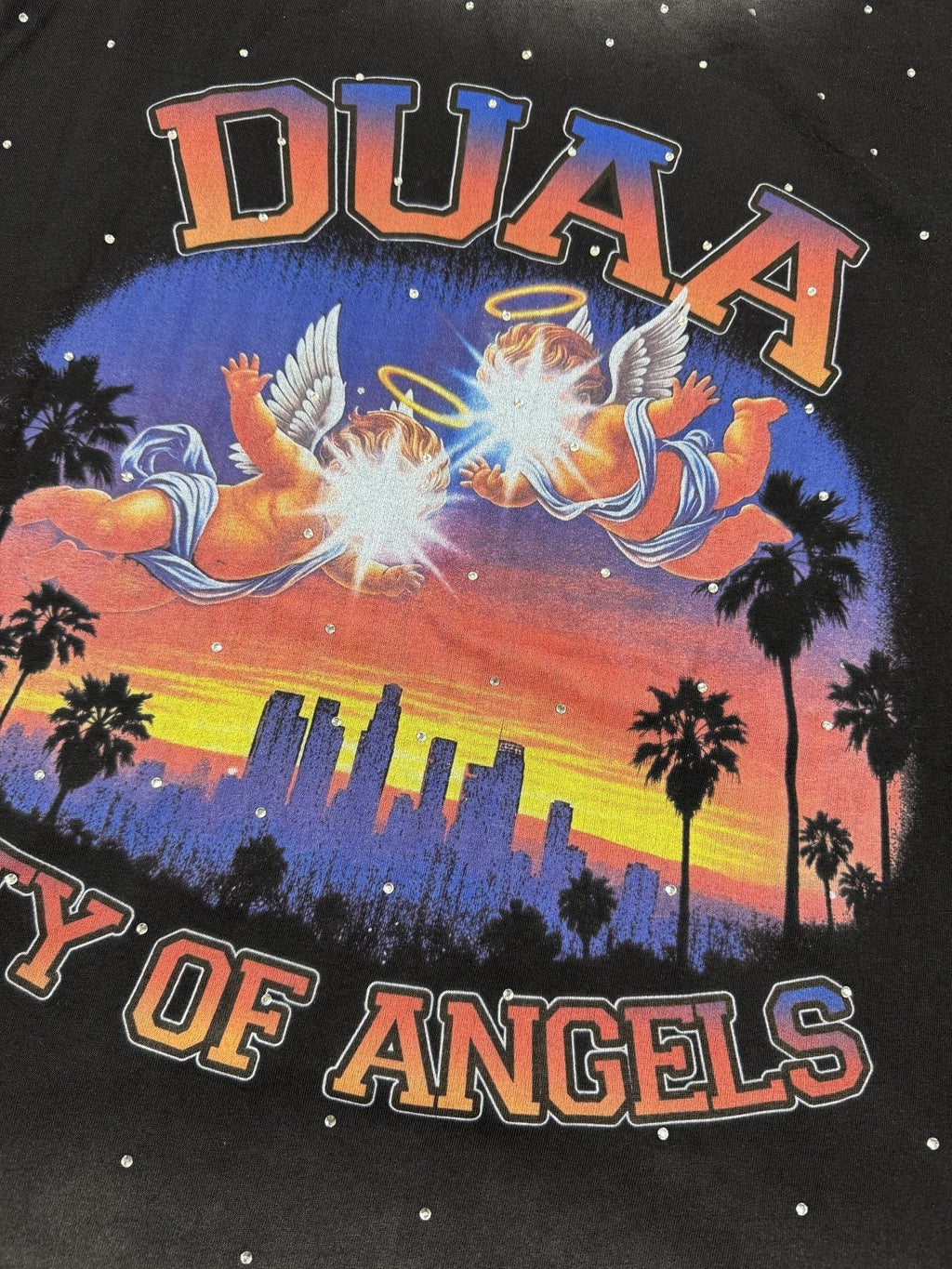 DUAA City of Angels Short-Sleeve T-Shirt ¡ª detail
