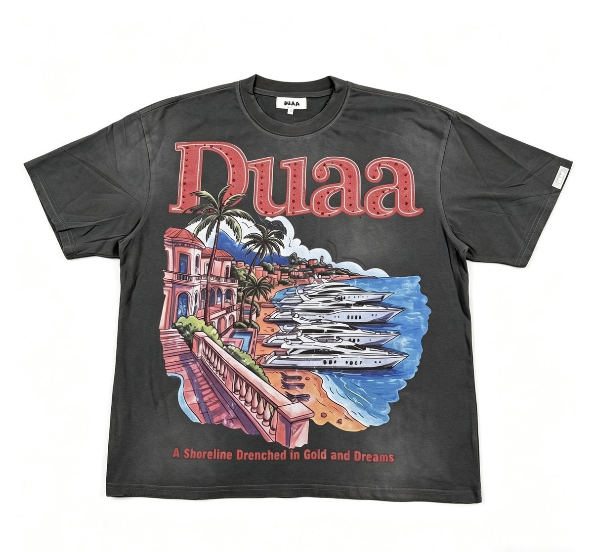 DUAA Shoreline Yacht Graphic T-Shirt ¡ª hero