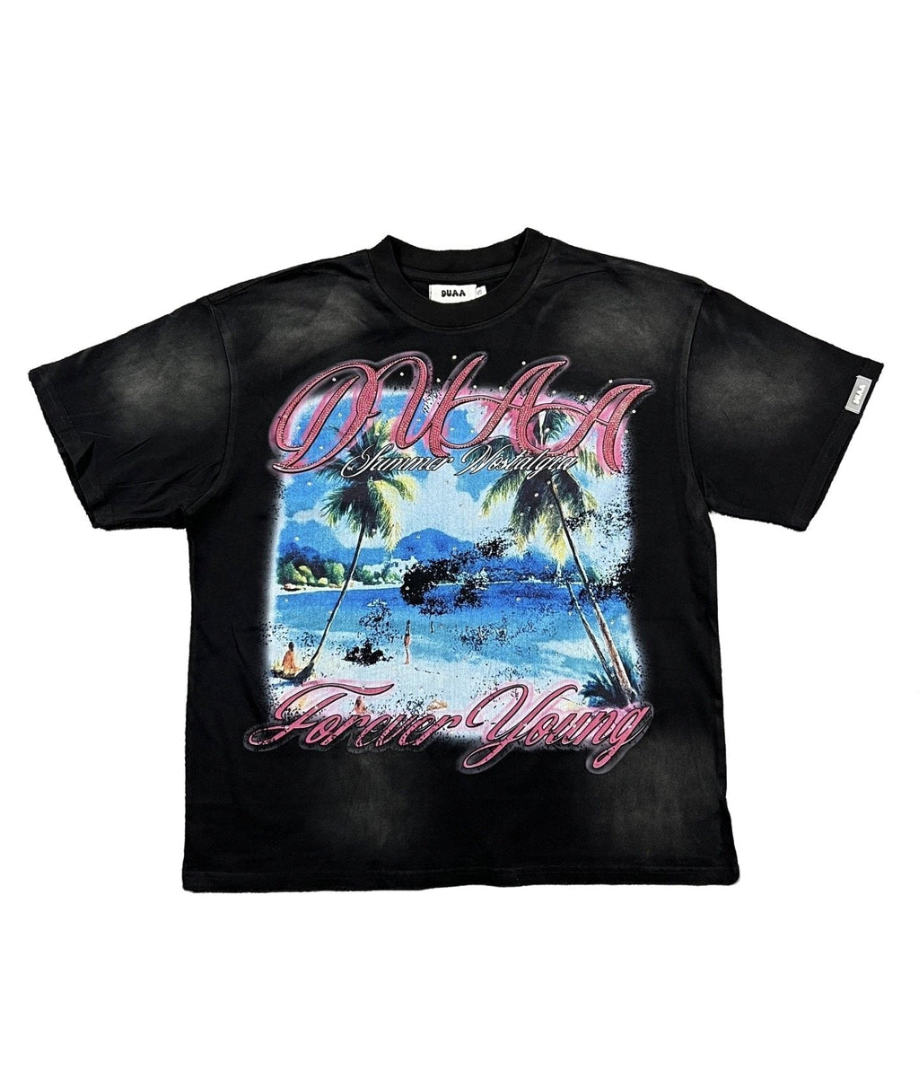 DUAA Forever Young Beach Graphic T-Shirt ¡ª hero