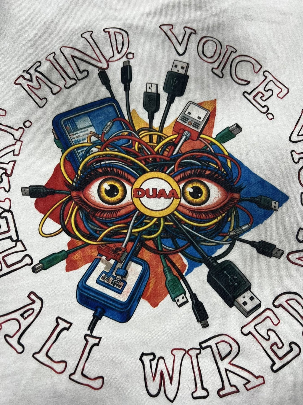 DUAA New Age Graphic T-Shirt ¡ª detail