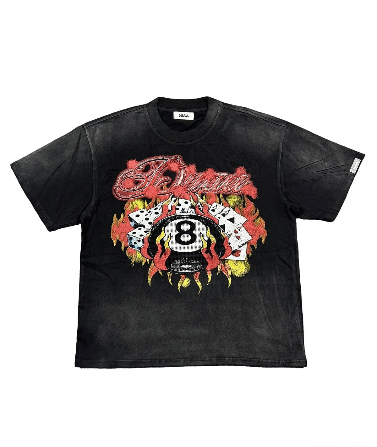 DUAA Casino 8-Ball Graphic T-Shirt ¡ª hero