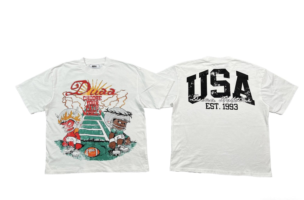 DUAA New Age Rhinestone Graphic T-Shirt ¡ª hero