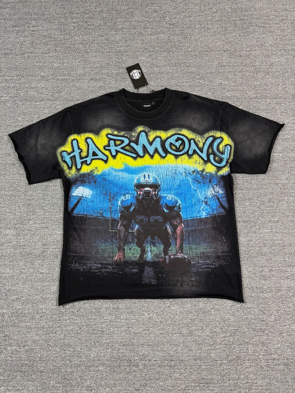 HARMONY New Age Football Graphic T-Shirt ¡ª hero