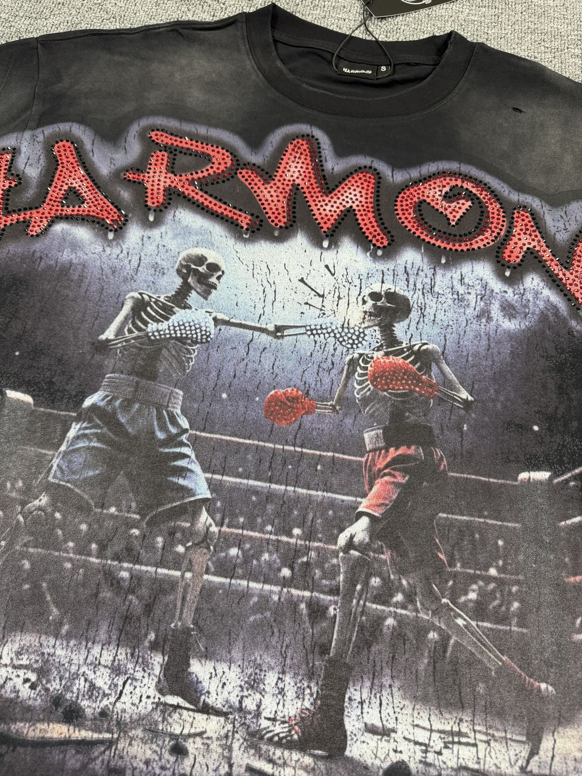 HARMONY New Age Boxing Graphic T-Shirt ¡ª detail