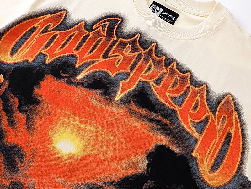 Godspeed Out of Many One Statue Graphic T-Shirt ¡ª detail