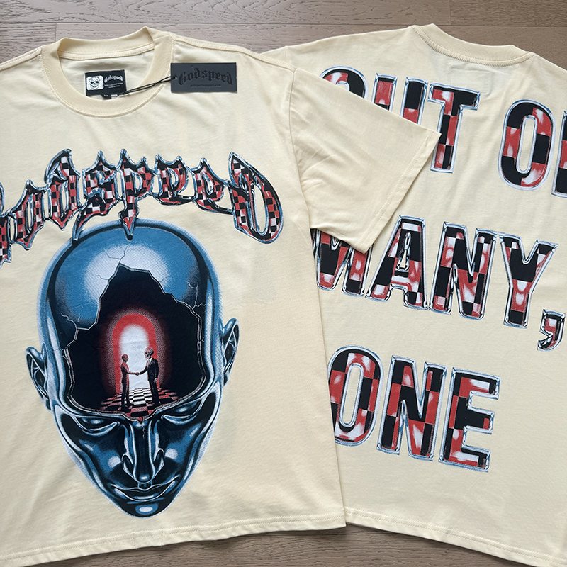 Godspeed Out of Many One Graphic T-Shirt ¡ª comparison