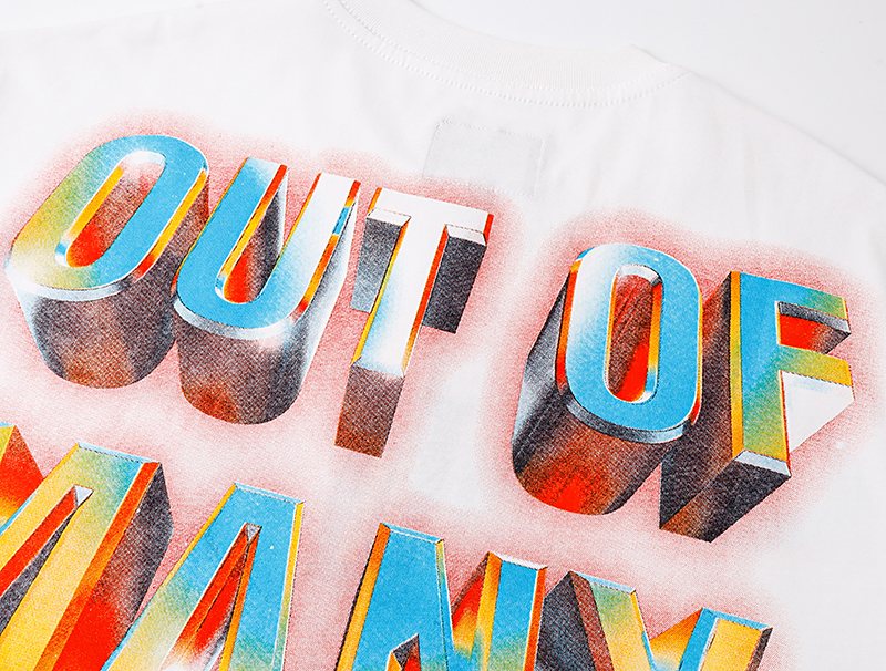 Godspeed Out of Many Skull Graphic T-Shirt ¡ª detail