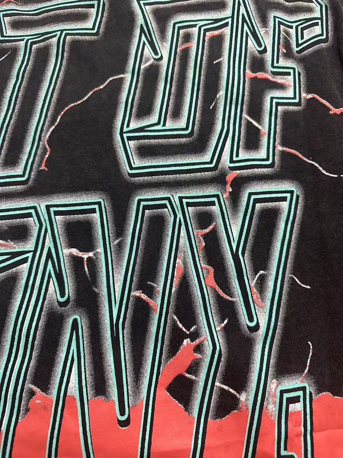 Godspeed Out of Many One Statue Graphic T-Shirt ¡ª detail