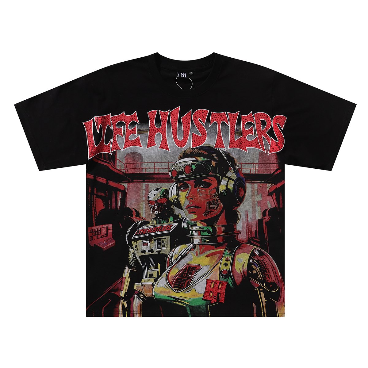 Life Hustlere No Days Off Astronaut Graphic T-Shirt ¡ª hero