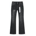 Purple Brand Black Washed Flare Jeans ¡ª hero