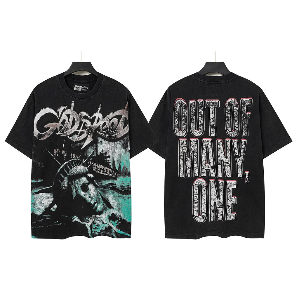 Godspeed Out of Many One Graphic T-Shirt ¡ª hero