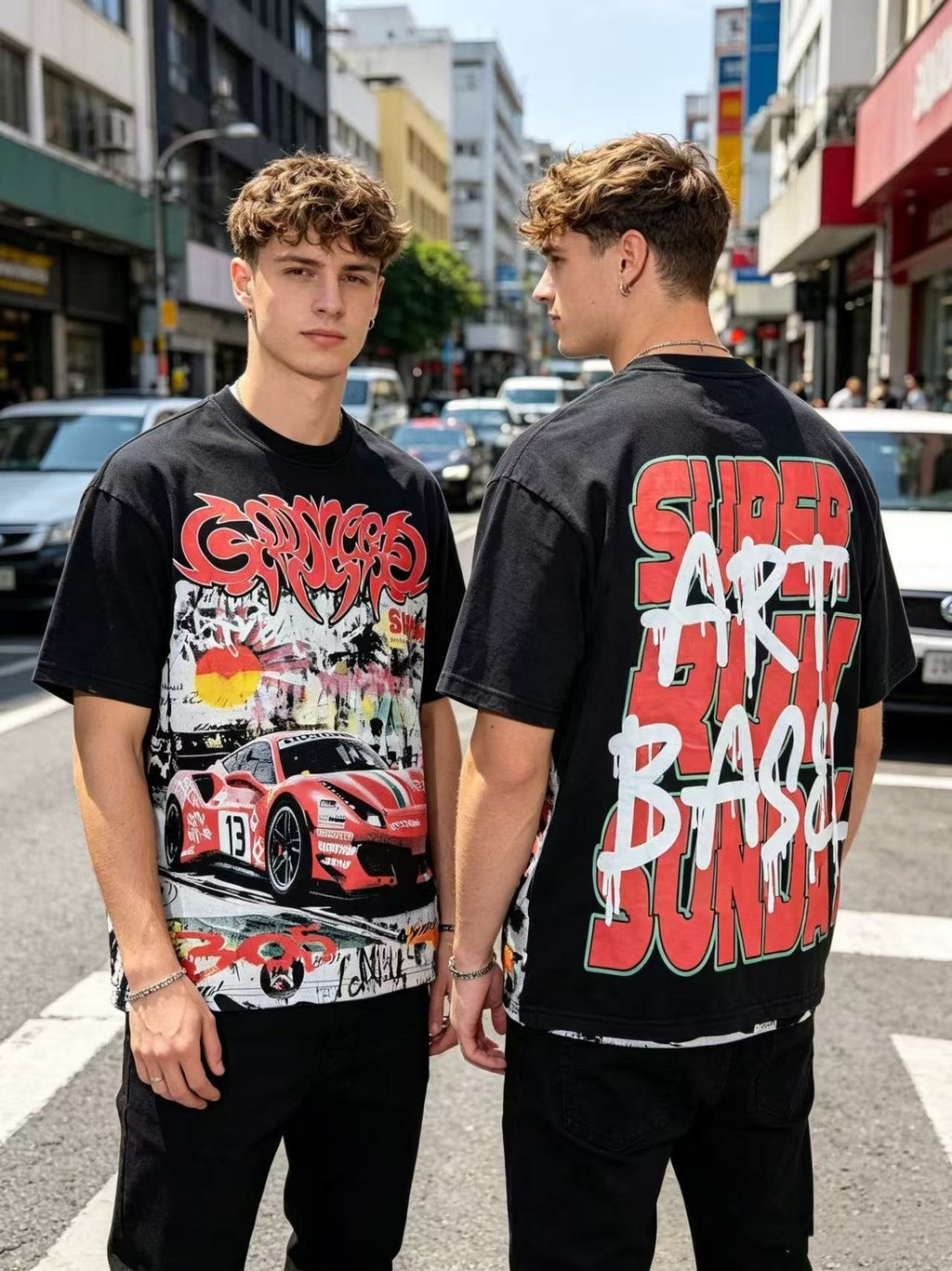 Godspeed Racing Graphic Short-Sleeve T-Shirt ¡ª context